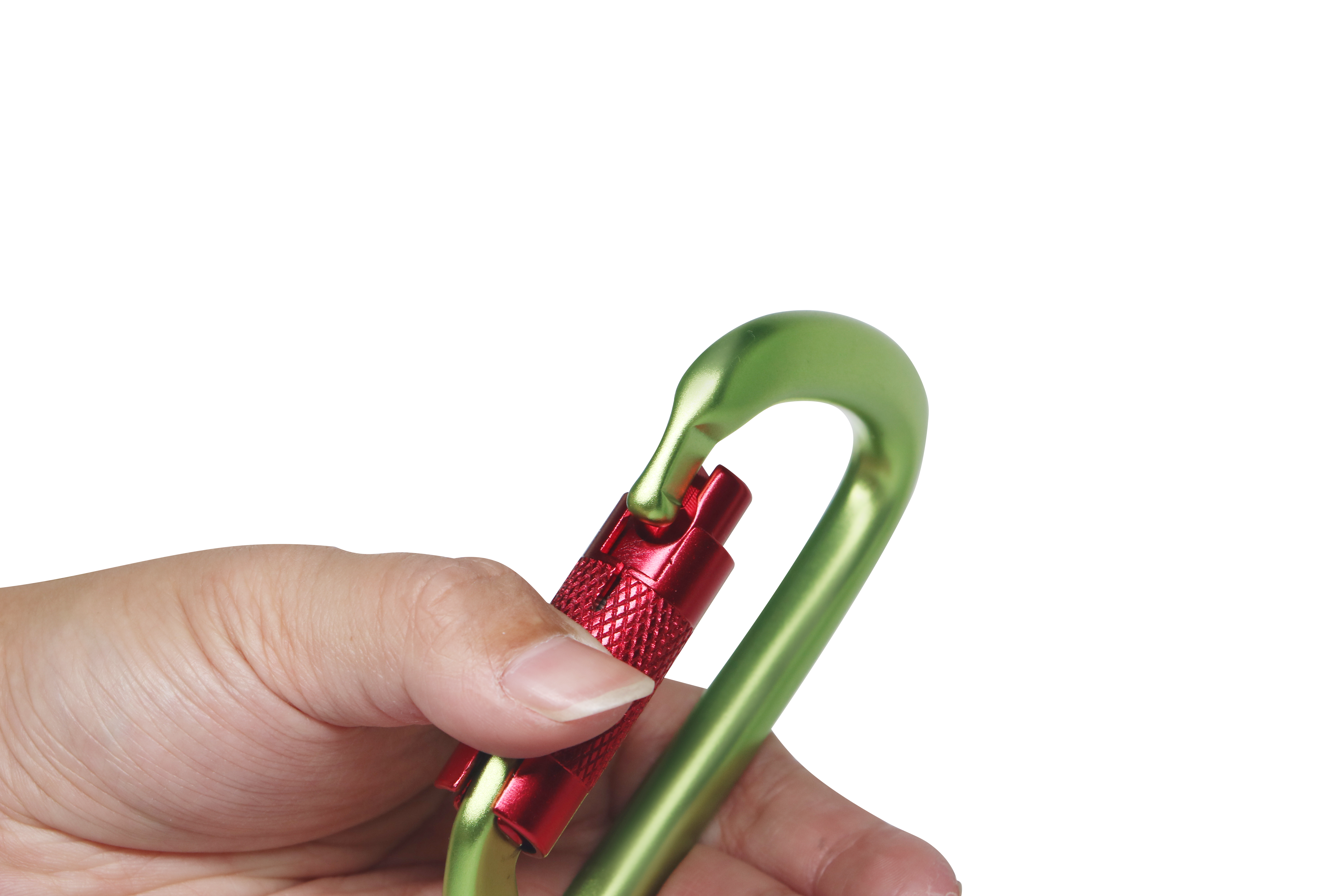 Clips de mosquetón con bloqueo de alta resistencia Favofit de 25 KN (5500 libras): versátiles para hamacas, campamentos, caminatas y más