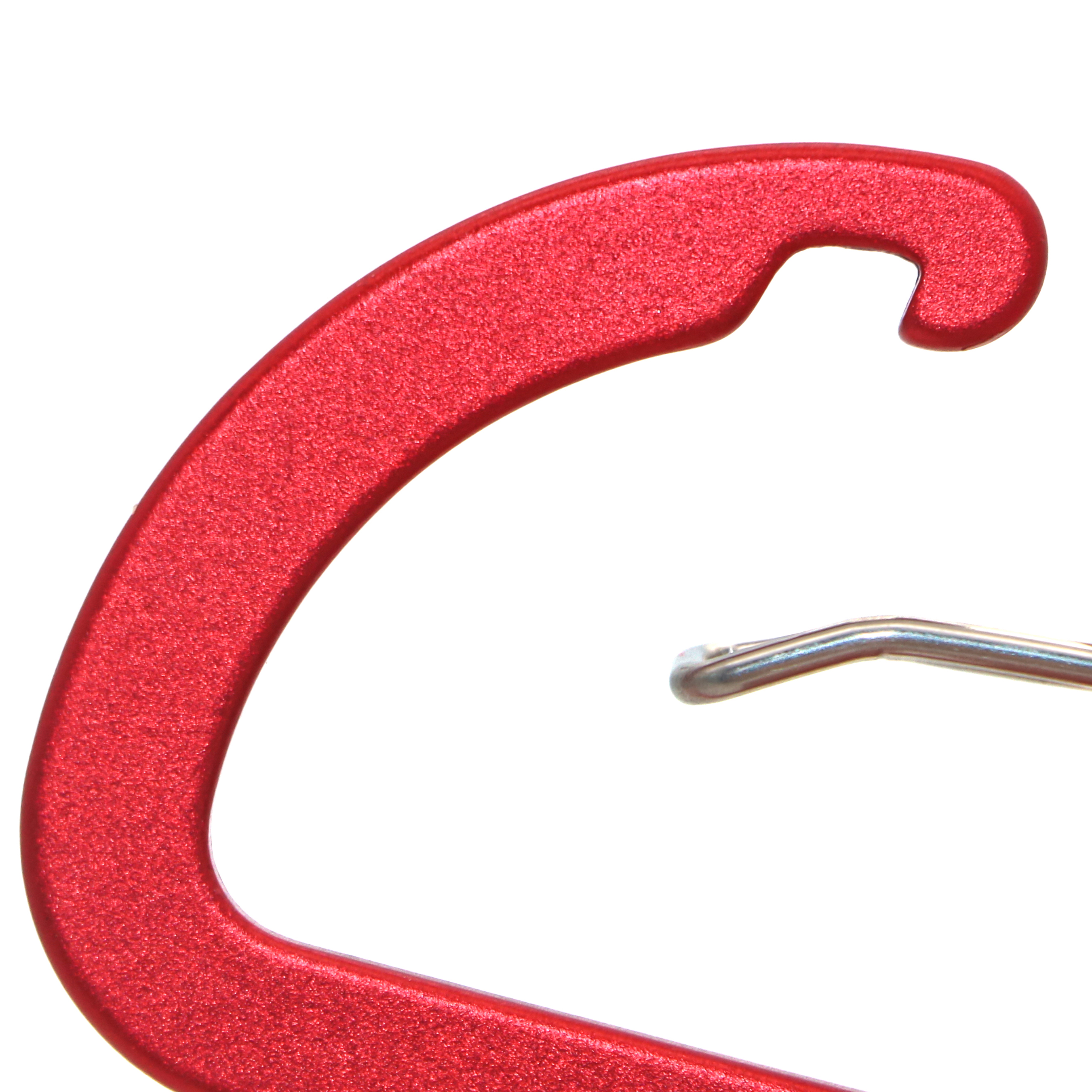 Clips de mosquetón multiusos para pesca, paquete de 10 clips Caribeener pequeños de 2,7 pulgadas, Mini llavero Clip Caribeaner de aluminio