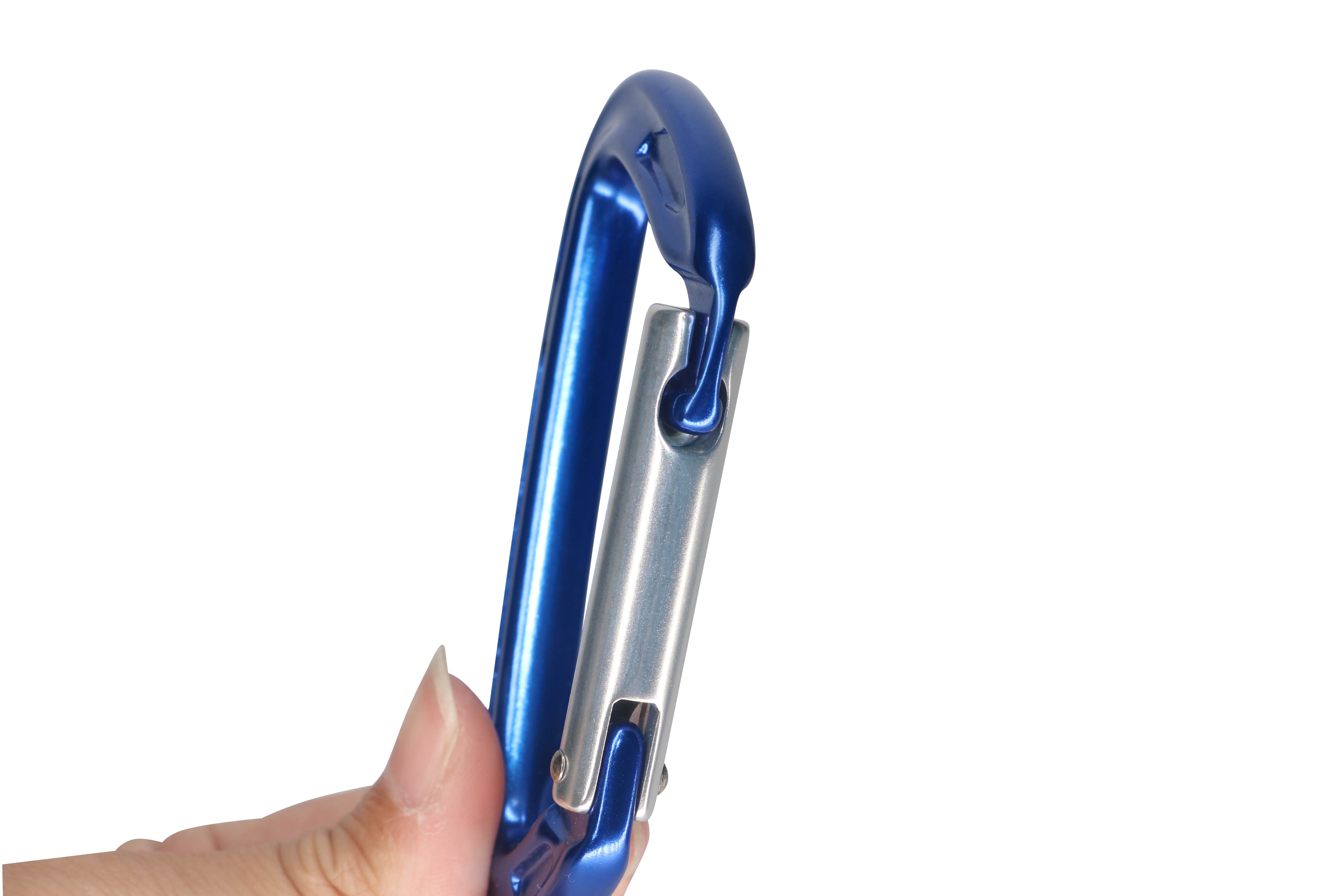 Hebilla de hilo de seguridad para escalada en roca, bloqueo principal, gancho de escalada, bloqueo de hilo manual, hebilla de escalada, anillo de conexión de yoga aéreo al aire libre